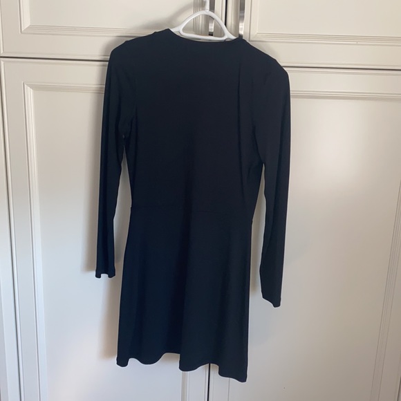 Aritzia cotton long sleeve button front mini dress - Picture 4 of 4